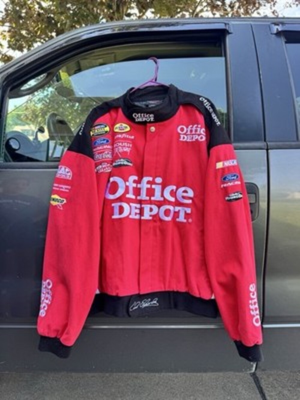 Carl Edwards Team Caliber Office Depot Size 3XL Nascar Jacket🥤🏁